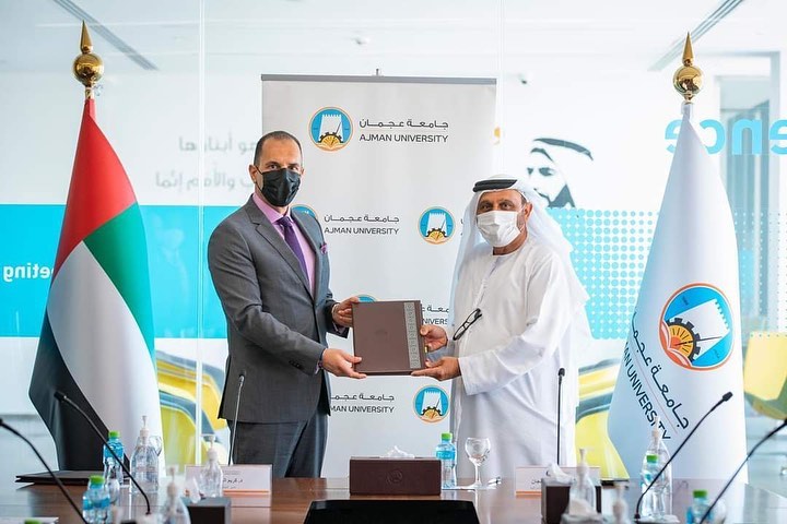 توقيع مذكرة تفاهم وتعاون بين جمعية المخترعين الإماراتية و"جامعة عجمان "