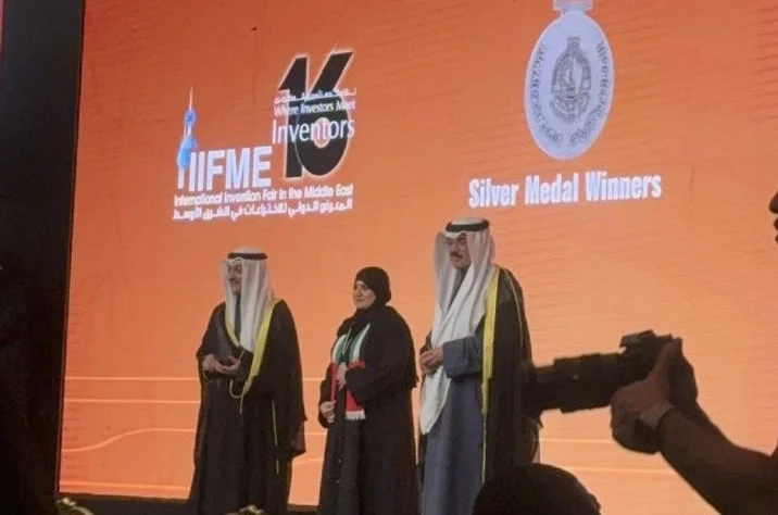 جمعية المخترعين تفوز بجائزة المعرض الدولي السادس عشر للاختراعات في الشرق الأوسط بالكويت