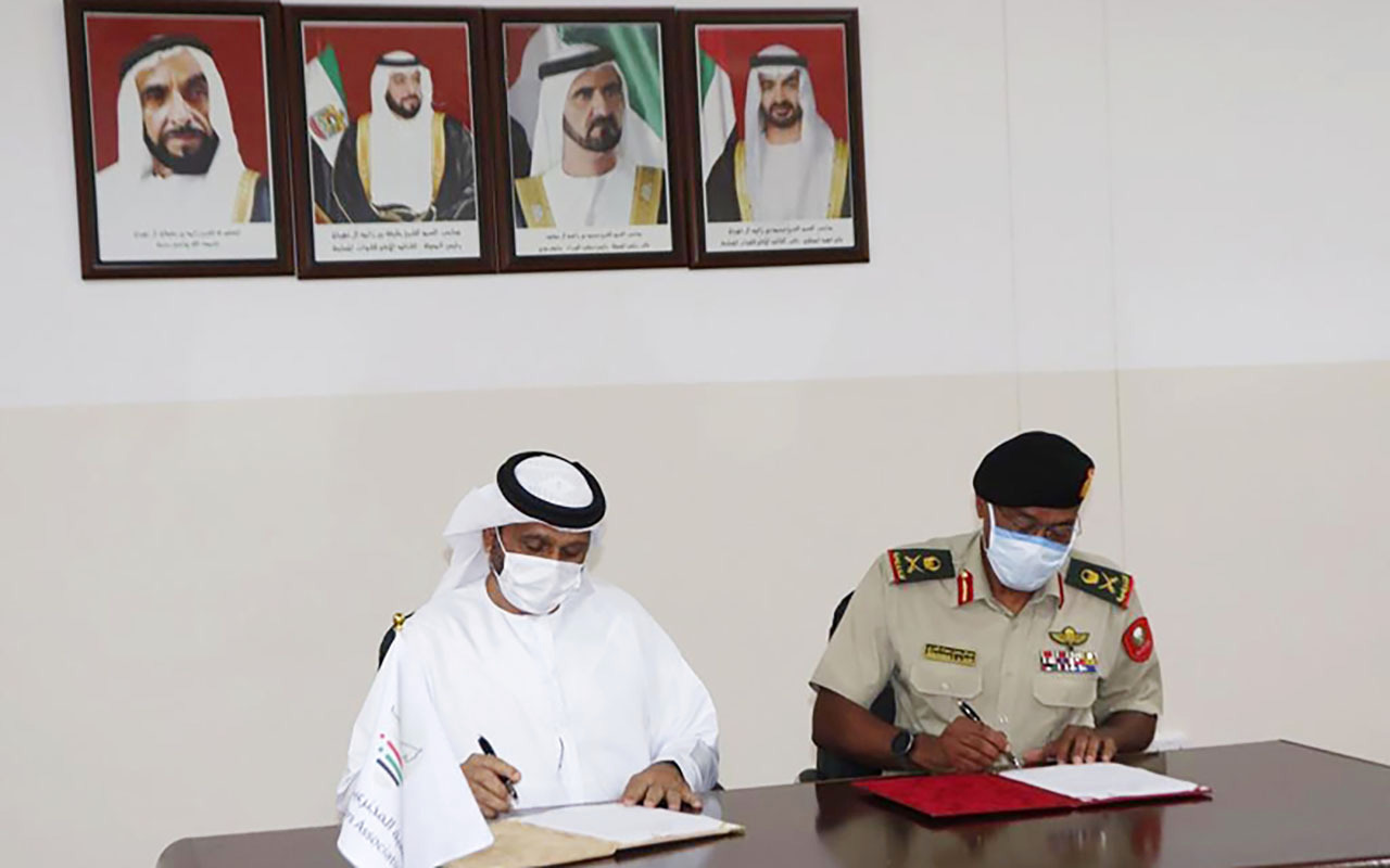 وزارة الدفاع وجمعية المخترعين الإماراتية " توقعان مذكرة تفاهم"
