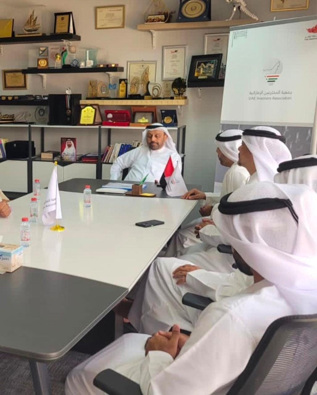 Discussions to spread the culture of inventions within the Emirati society.